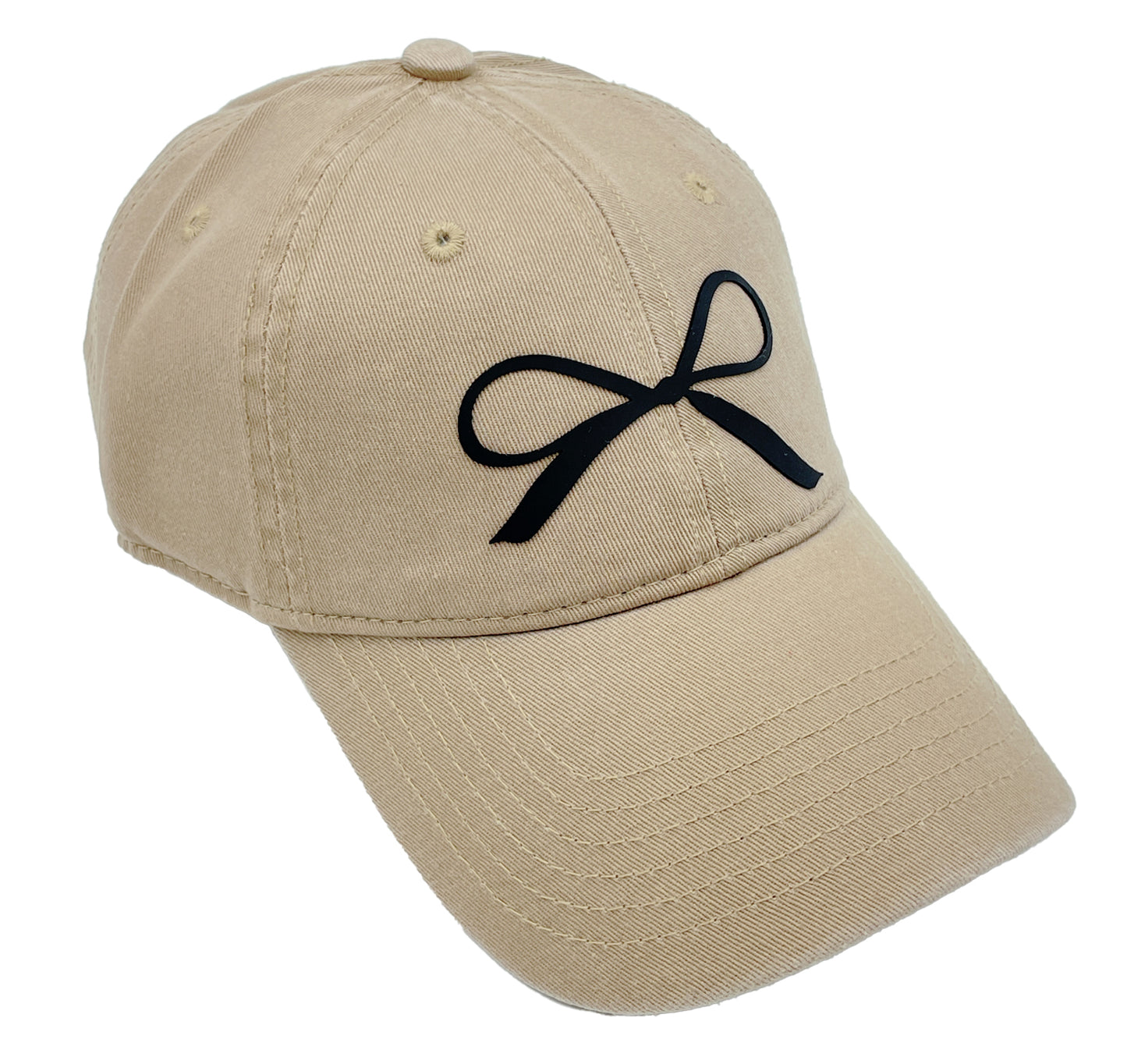 Rubber Bow Baseball Cap