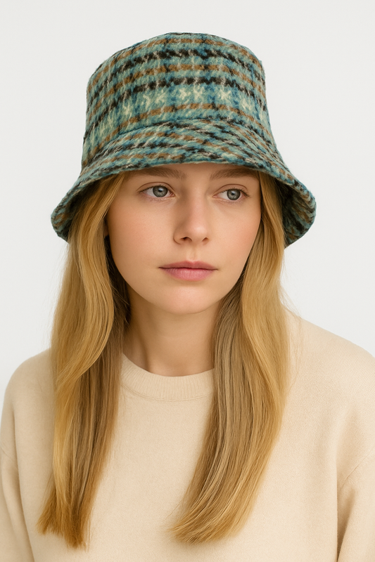 Plaid Bucket Hat