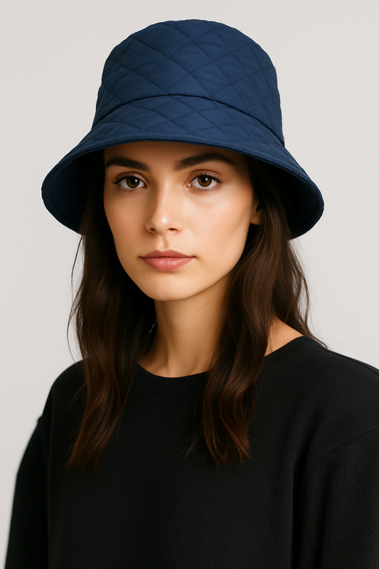 Quilted Padding Bucket Hat