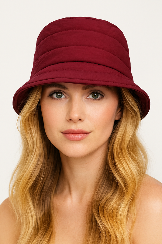 Lined Padding Bucket Hat