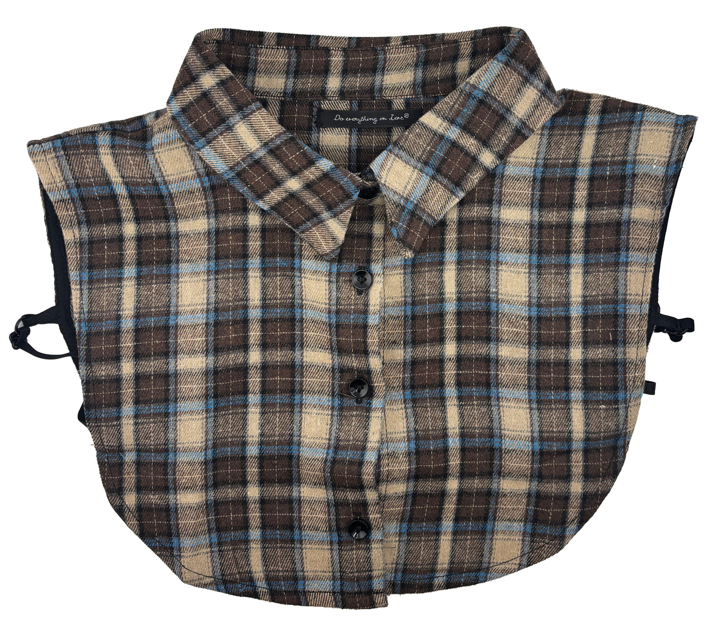 Plaid Western Collar