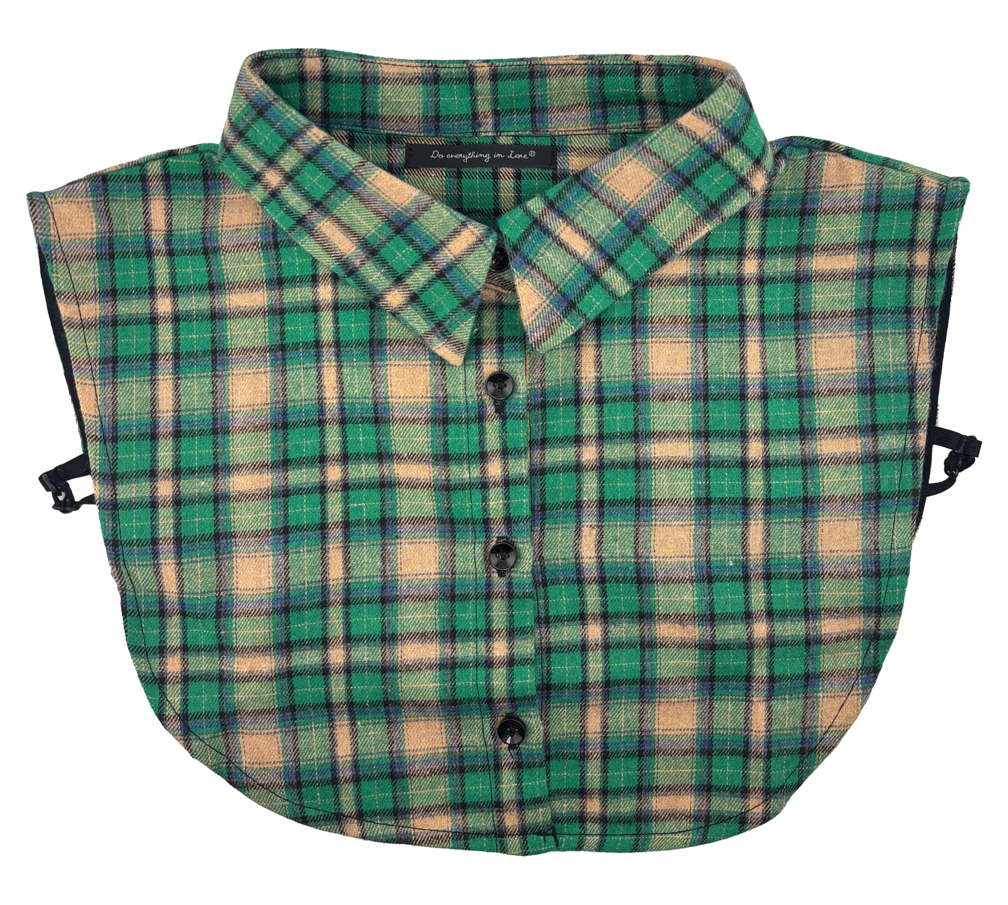 Plaid Western Collar