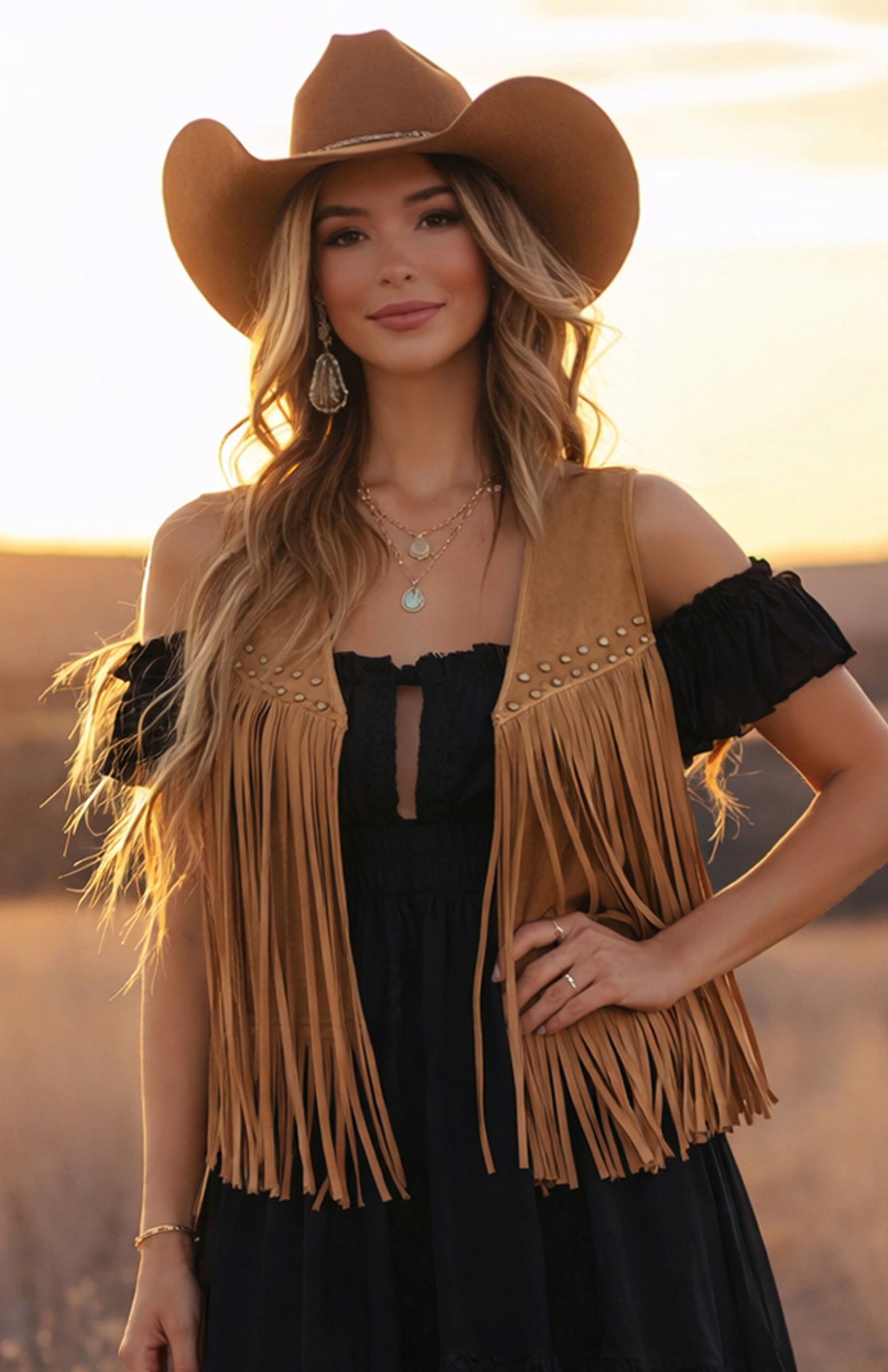 Western Stud Vest