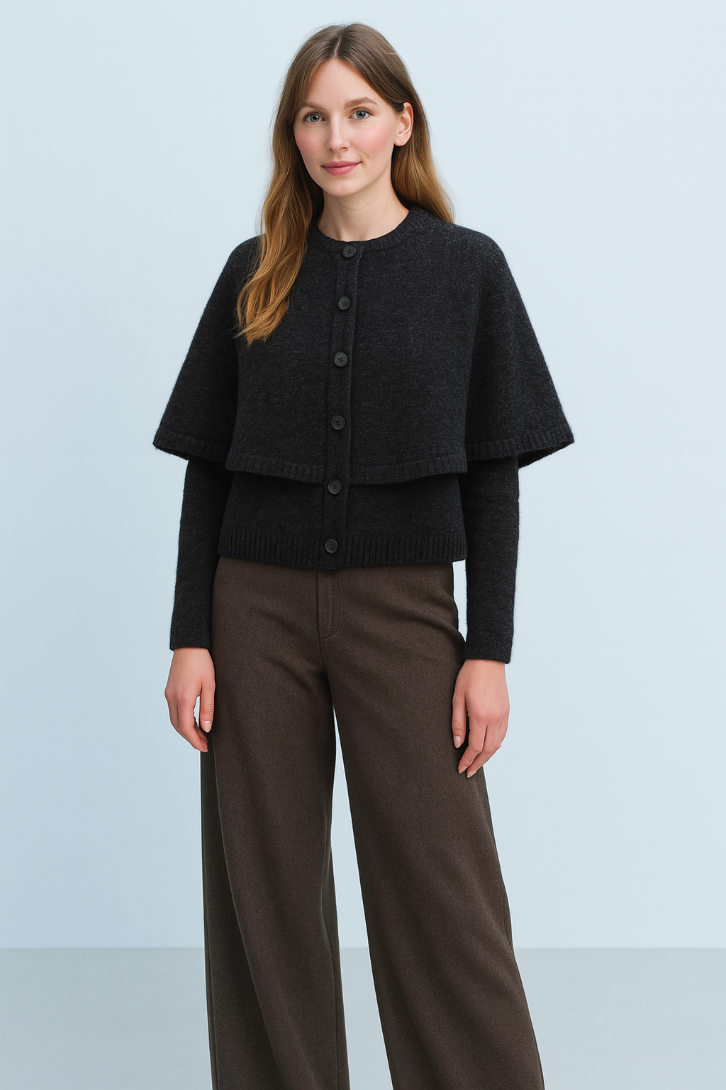 Button Poncho