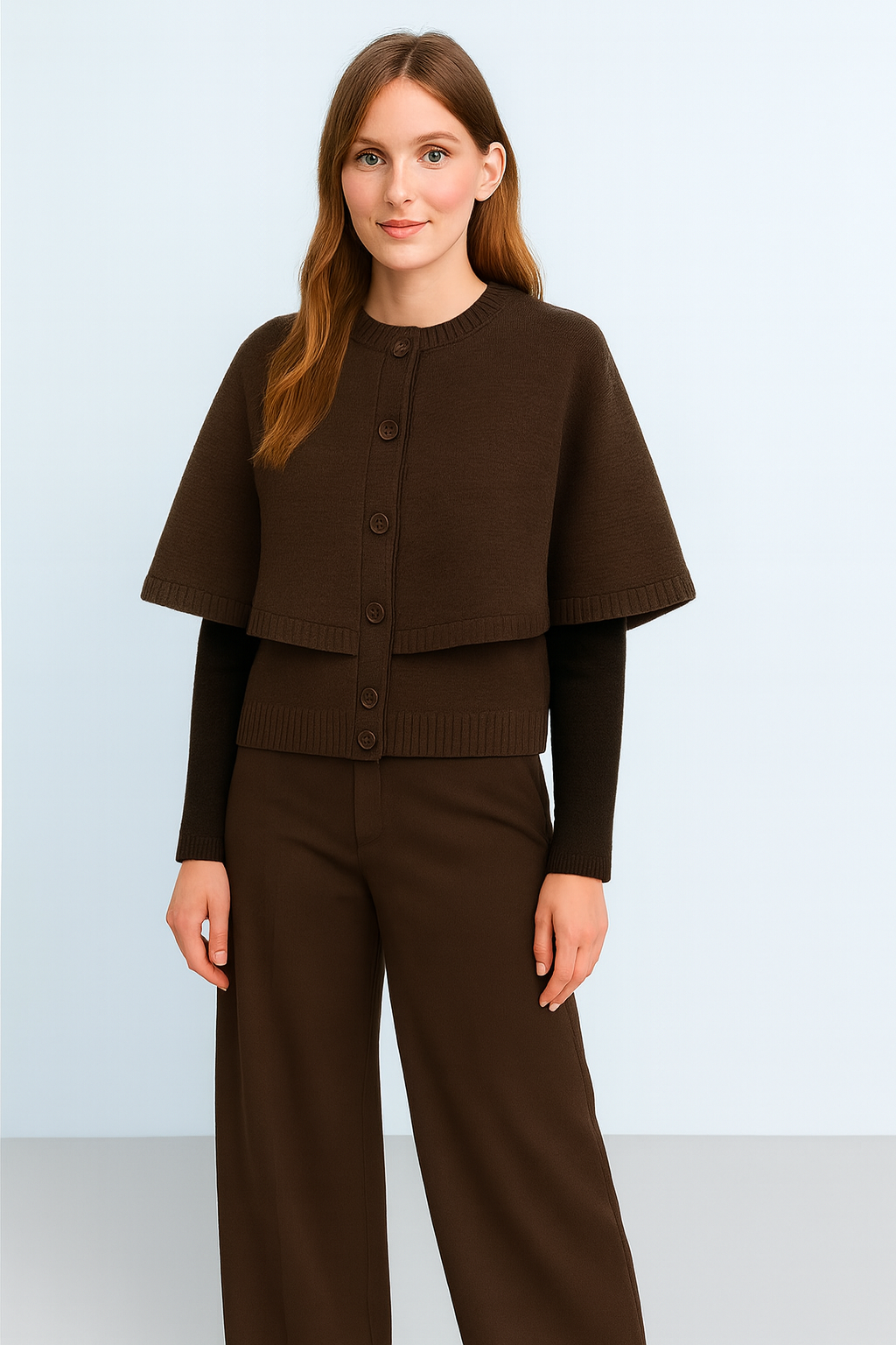 Button Poncho