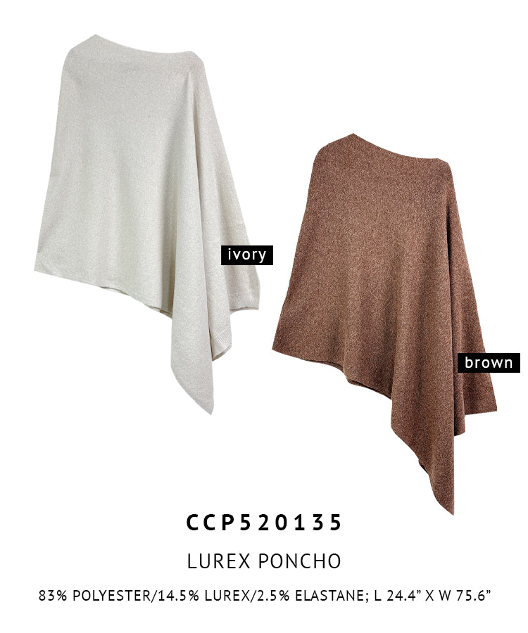 Lurex Poncho