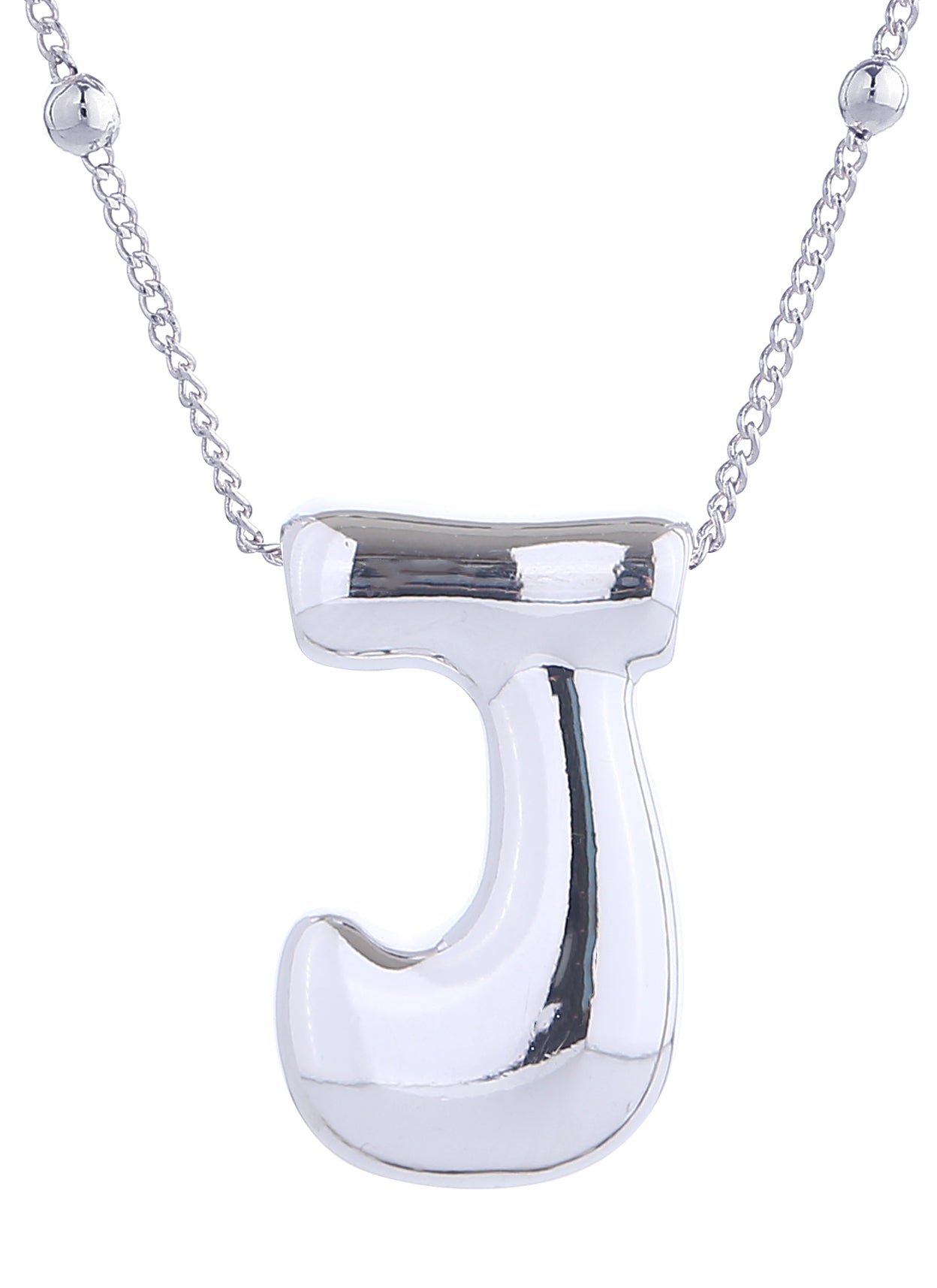 14K Gold Dipped Bold Initial Necklace
