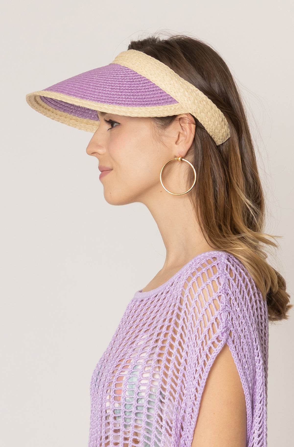 Straw Sun Visor