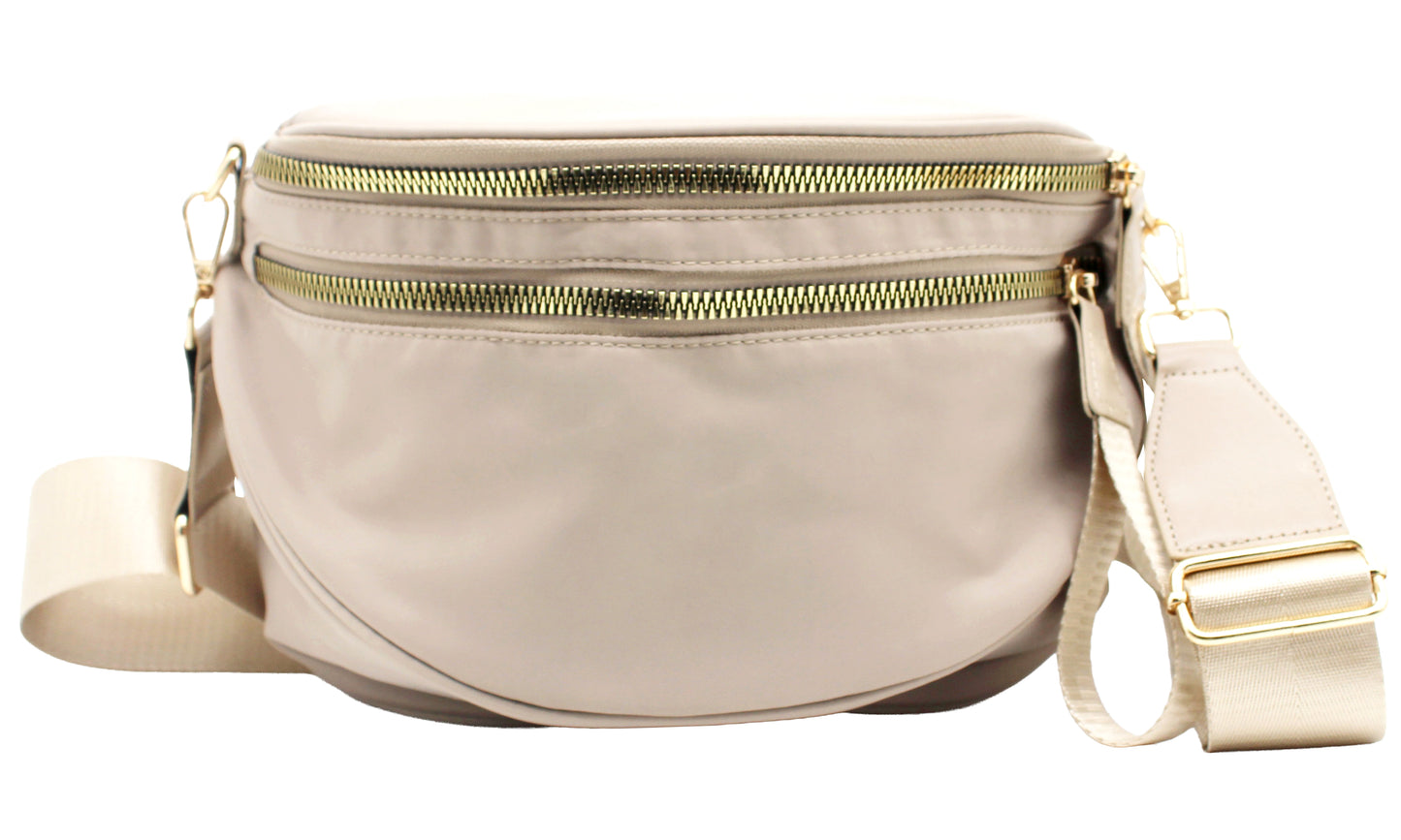 Solid Crossbody Bag