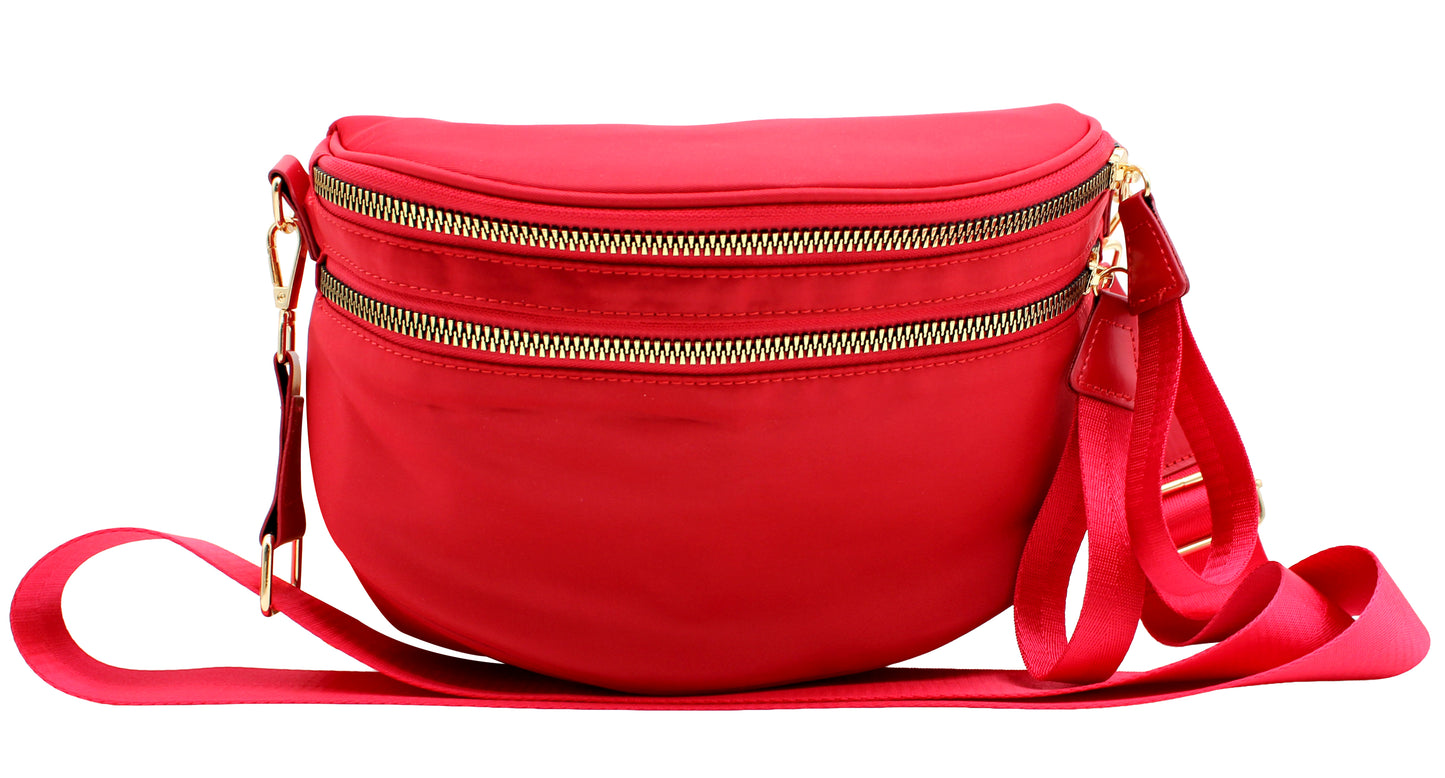 Solid Crossbody Bag