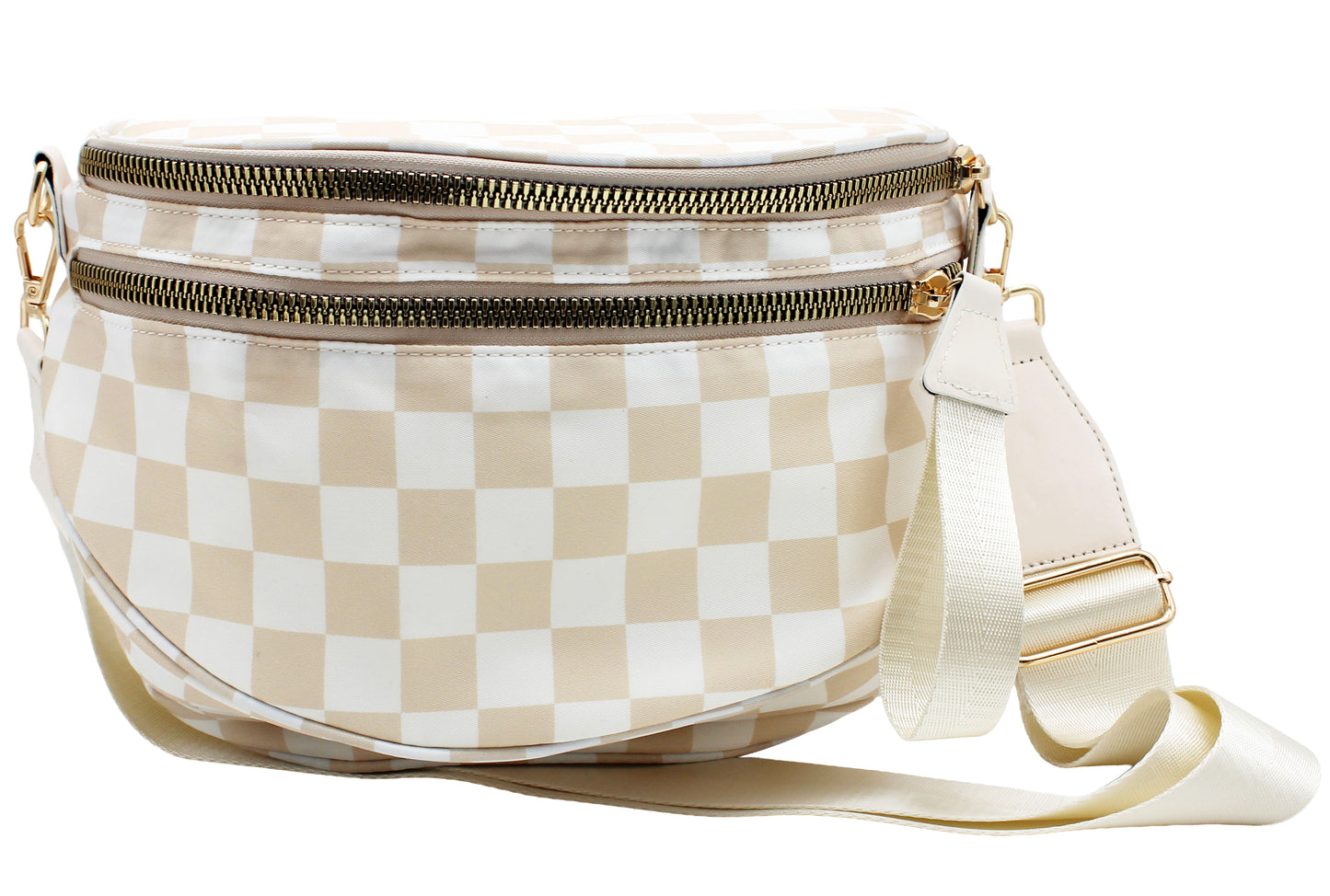 Checkered Crossbody Bag
