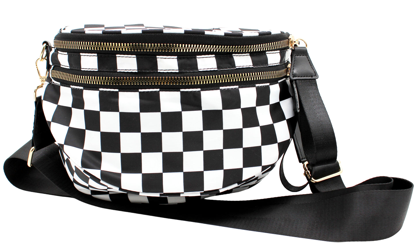 Checkered Crossbody Bag
