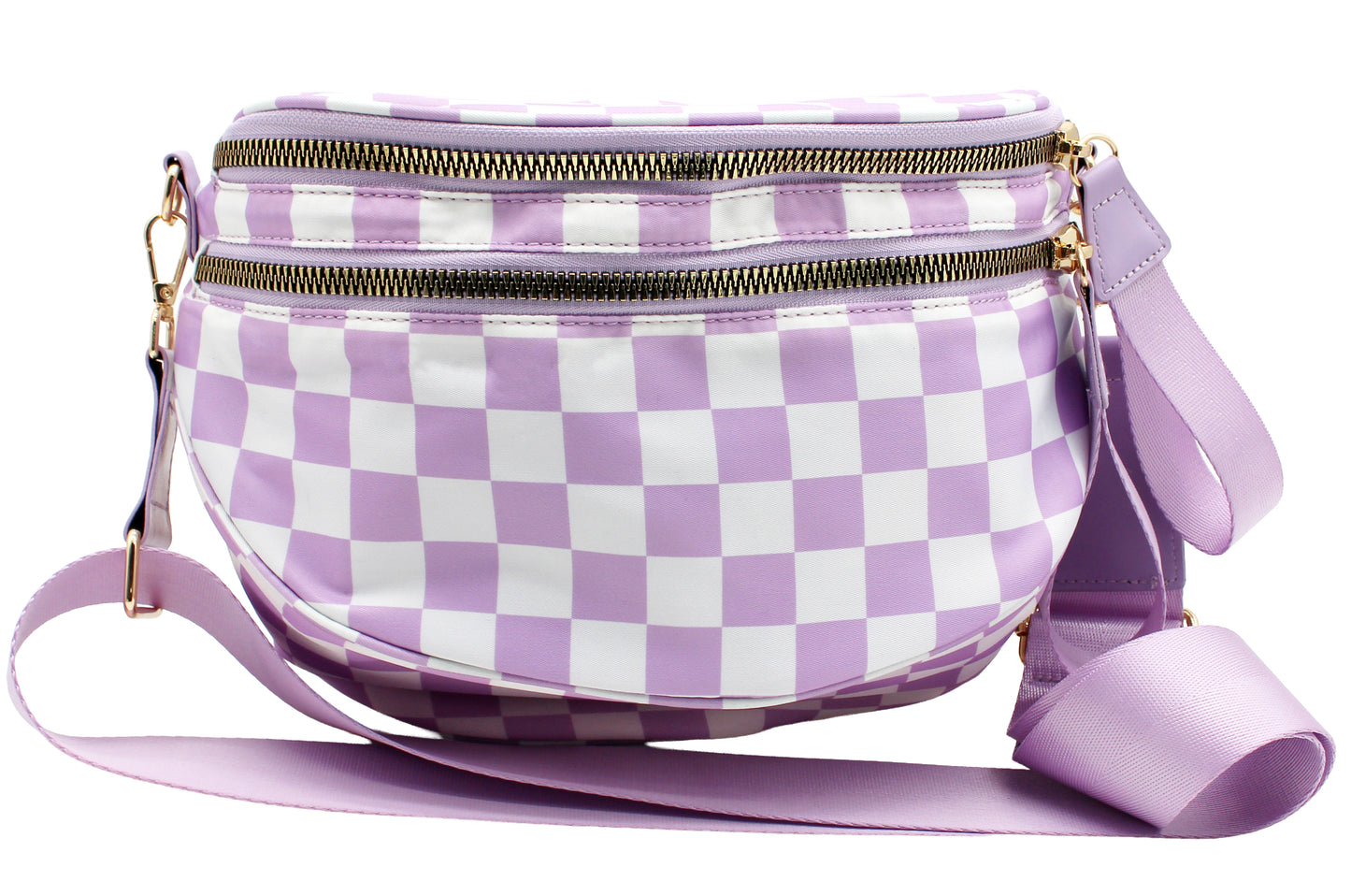 Checkered Crossbody Bag