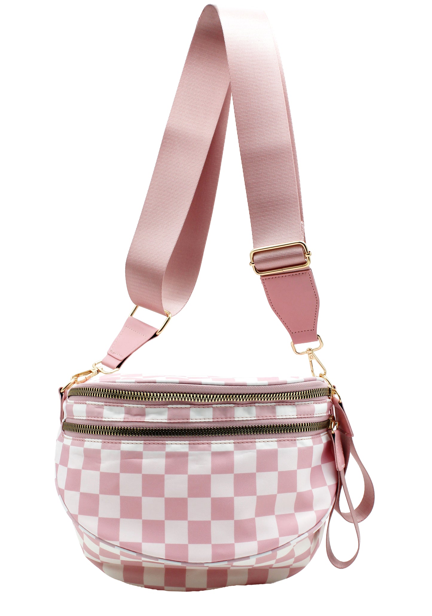 Checkered Crossbody Bag