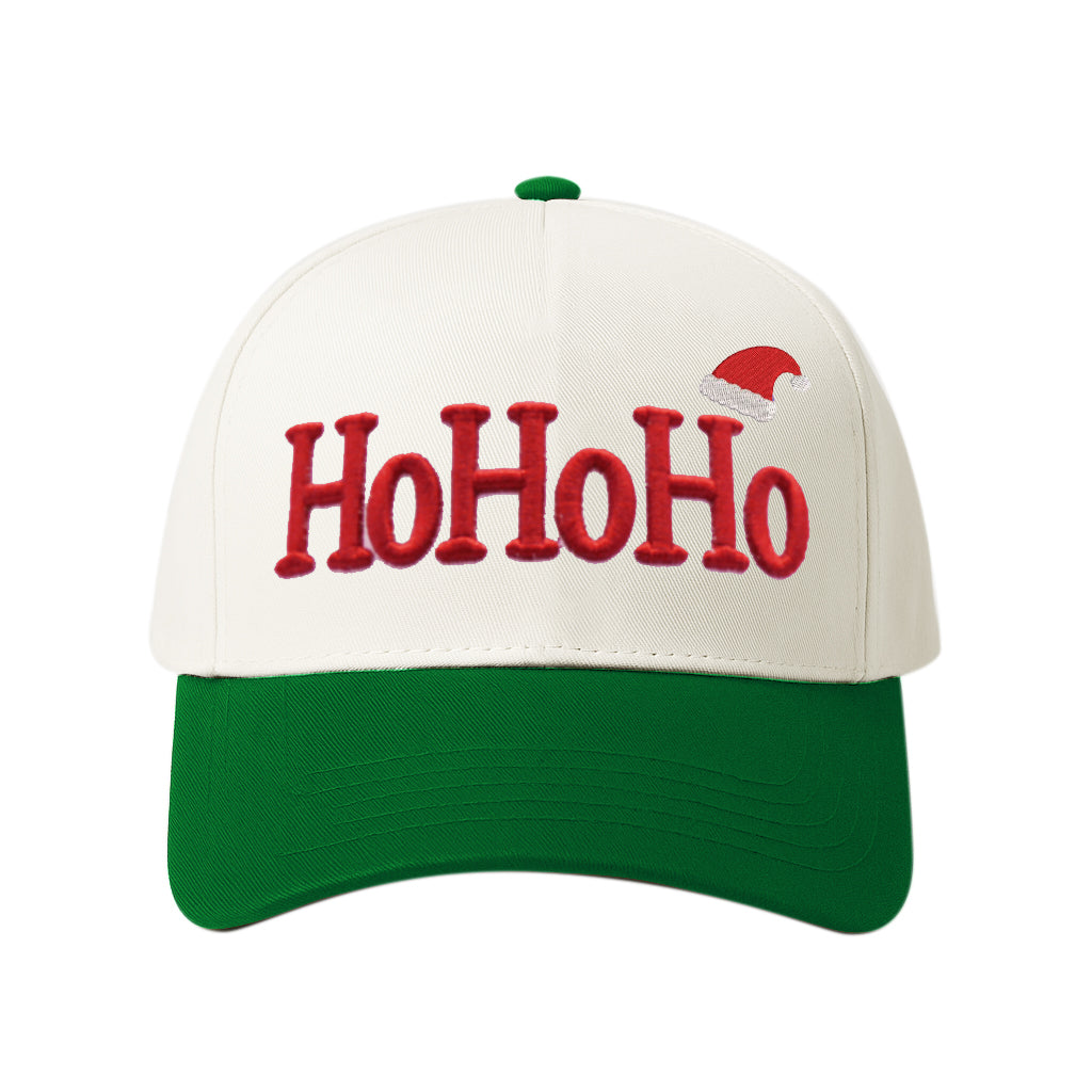 Hohoho Embroidery Baseball Cap