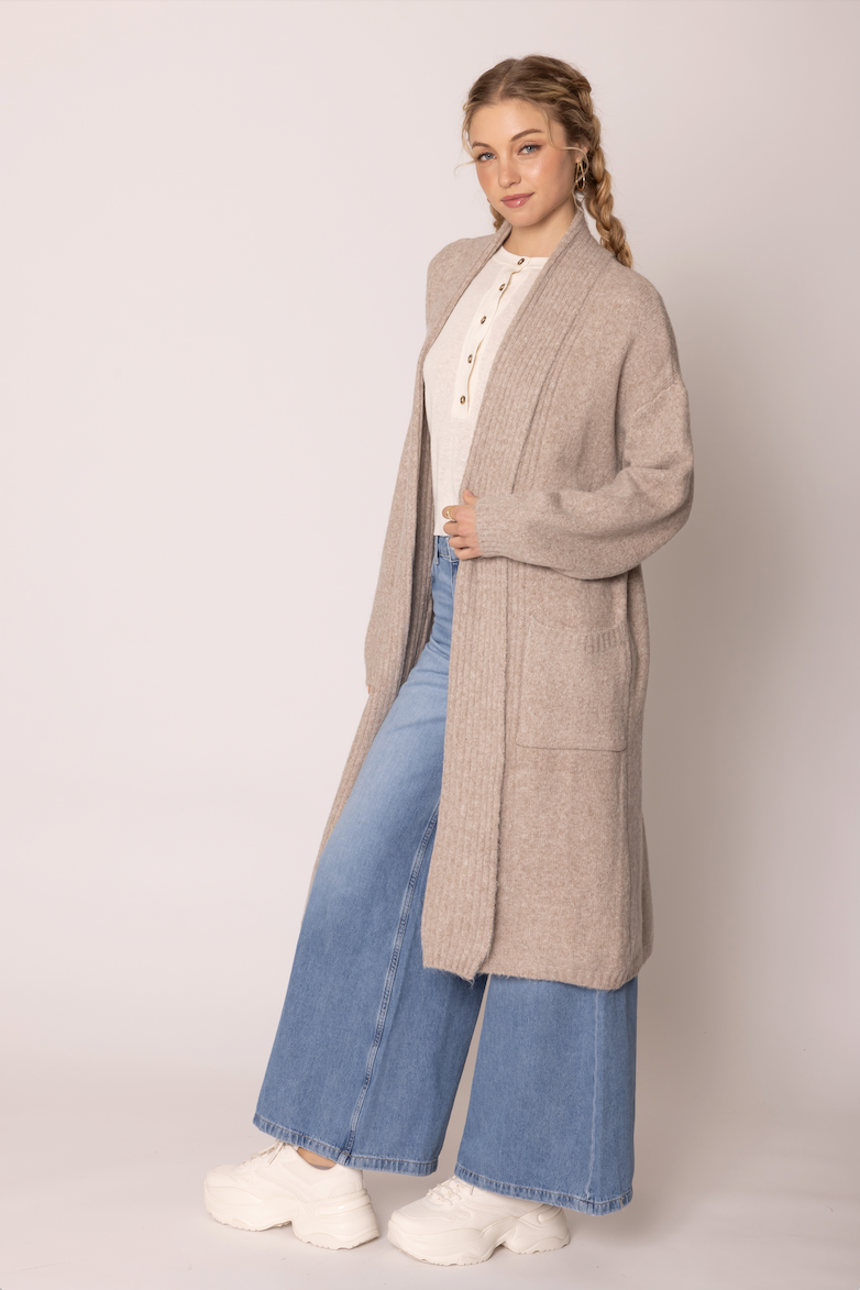 Shawl Collar Cardigan