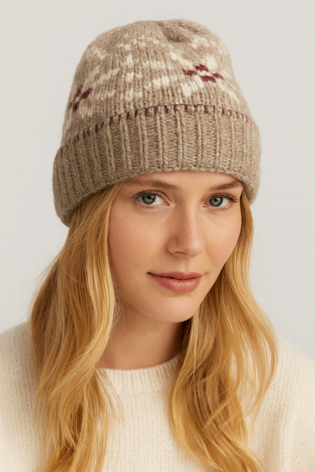 Snow Flake Beanie