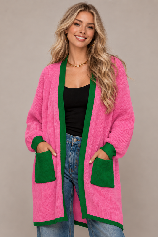 Puff Sleeve Cardigan
