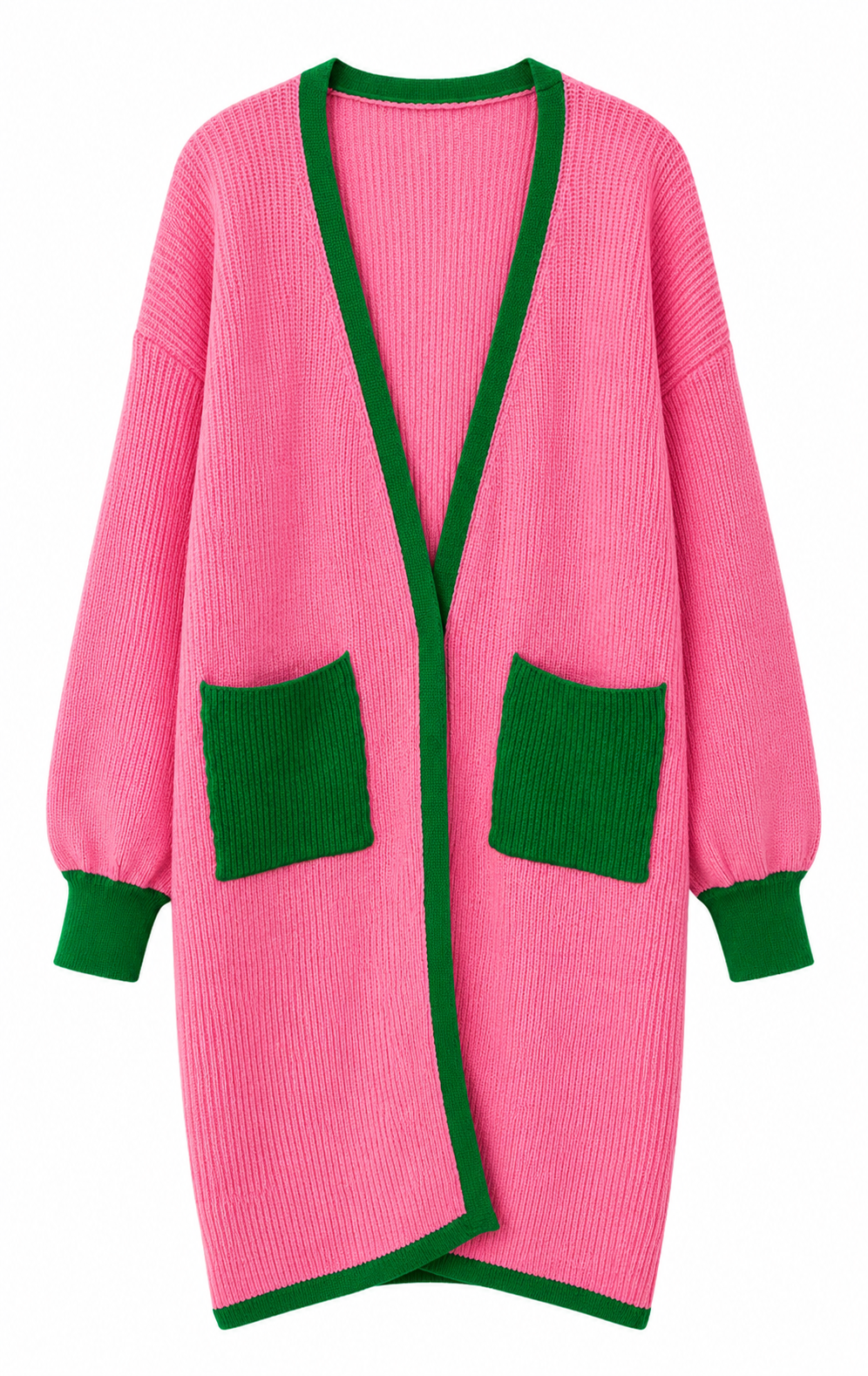 Puff Sleeve Cardigan