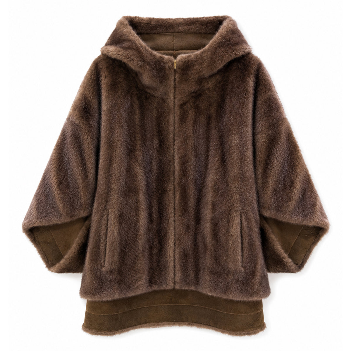 Reversible Snake Fur Jacket