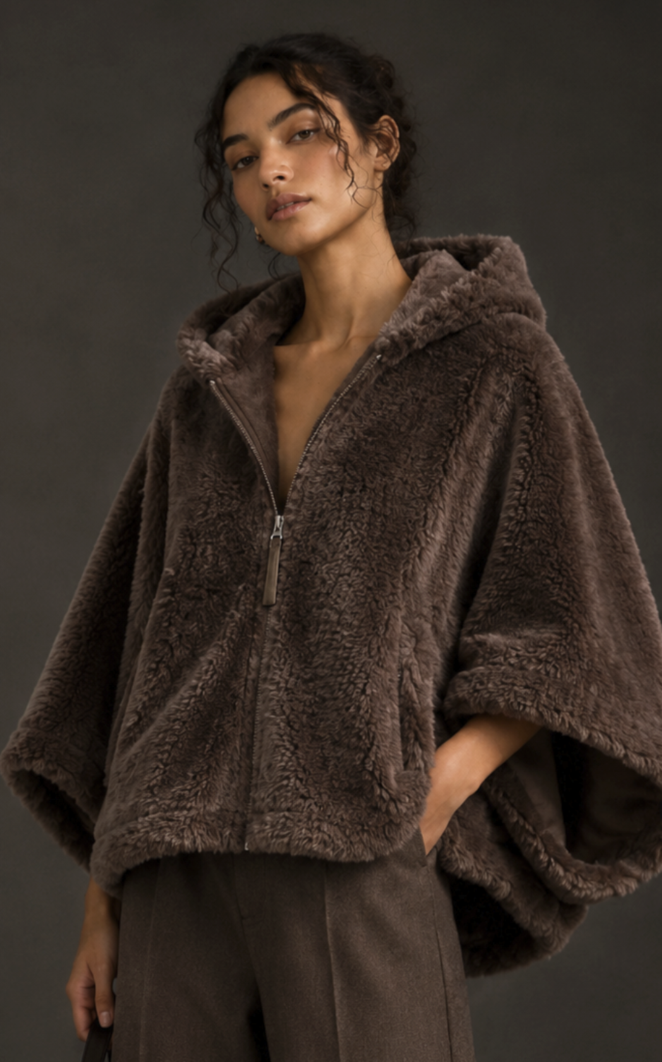Reversible Snake Fur Jacket