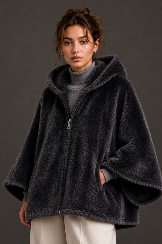 Reversible Snake Fur Jacket