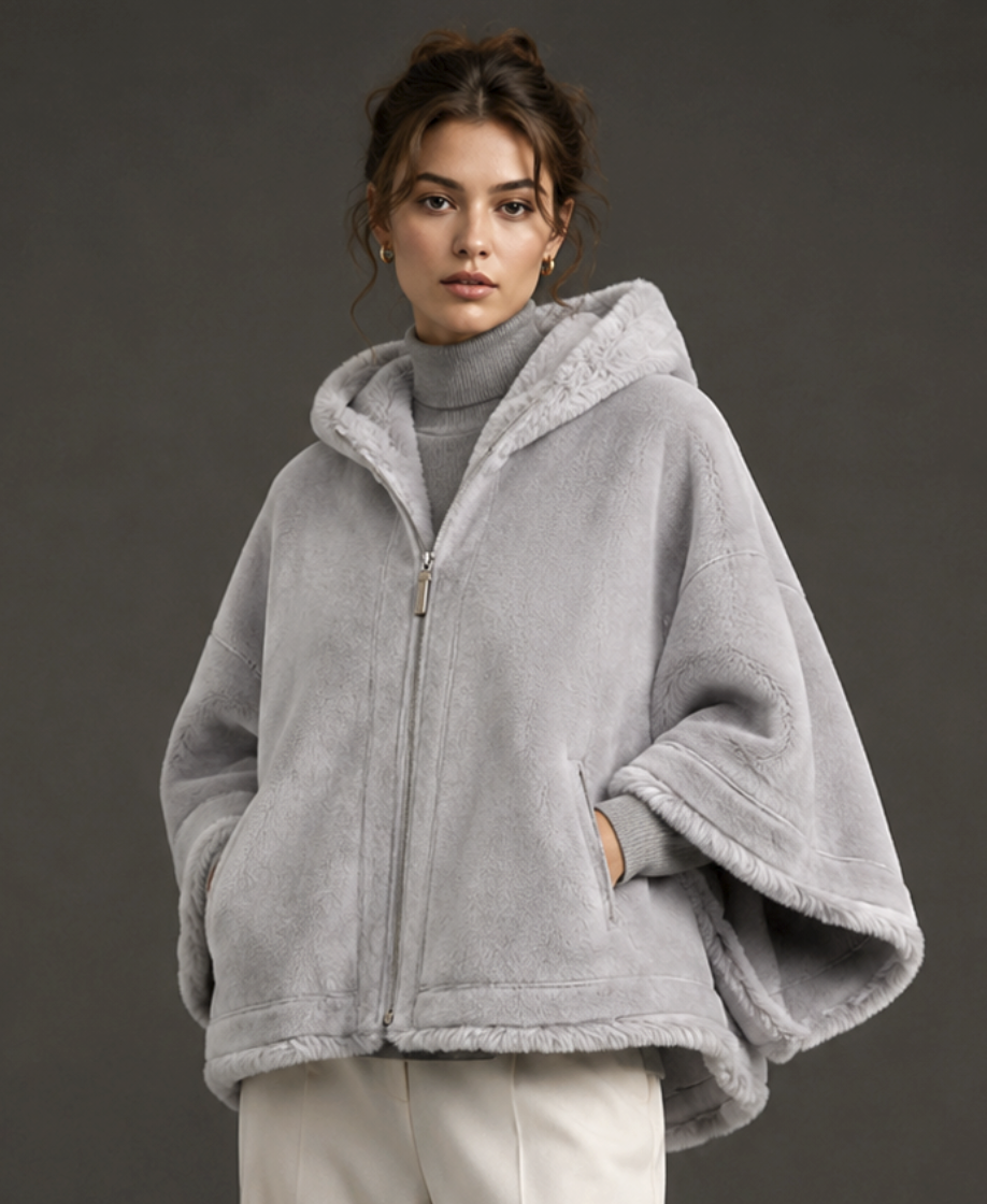 Reversible Snake Fur Jacket