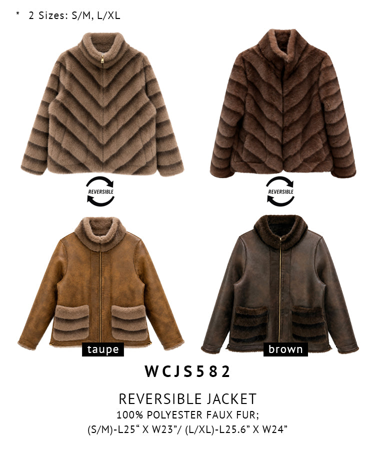 Reversible Fur Jacket