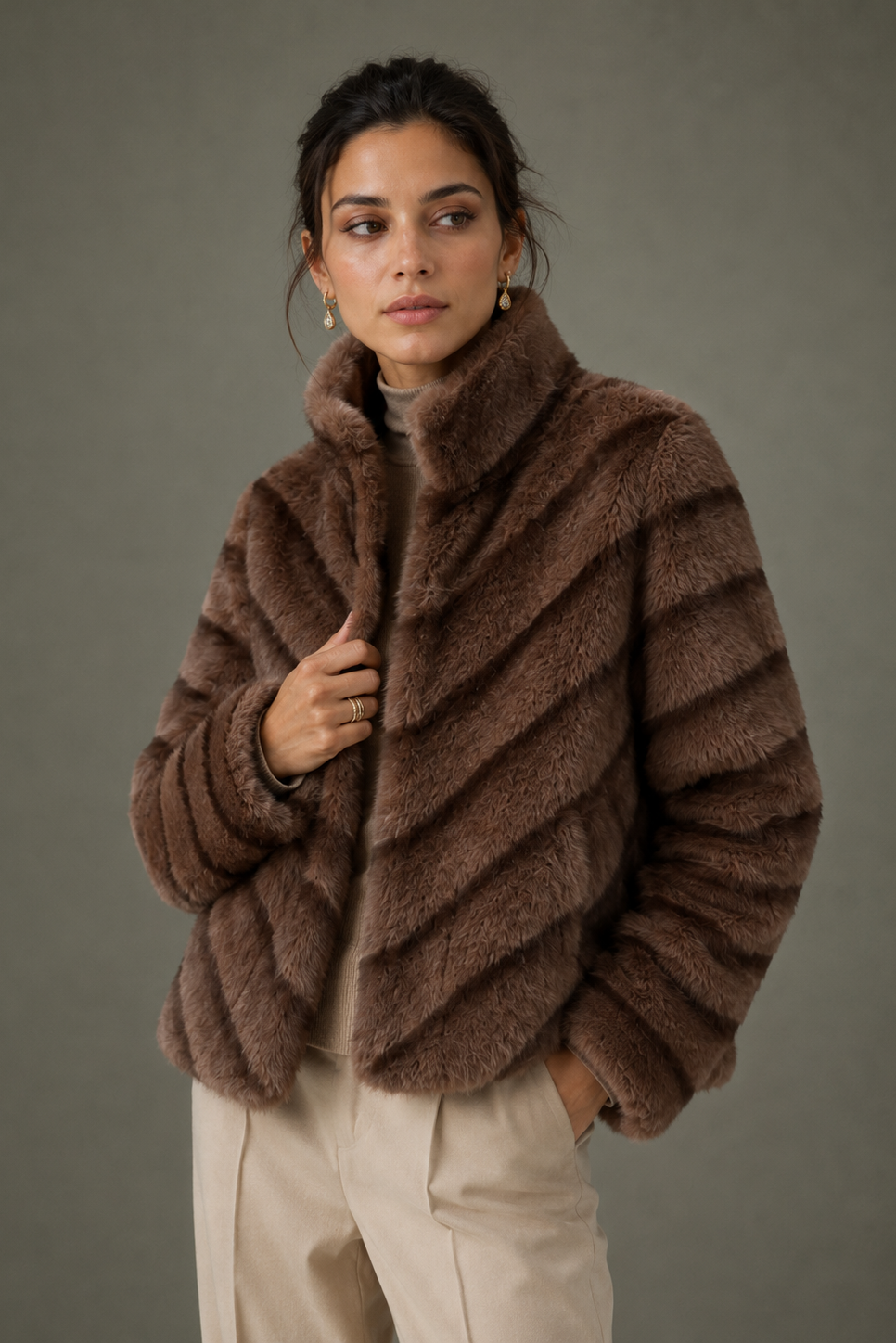 Reversible Fur Jacket