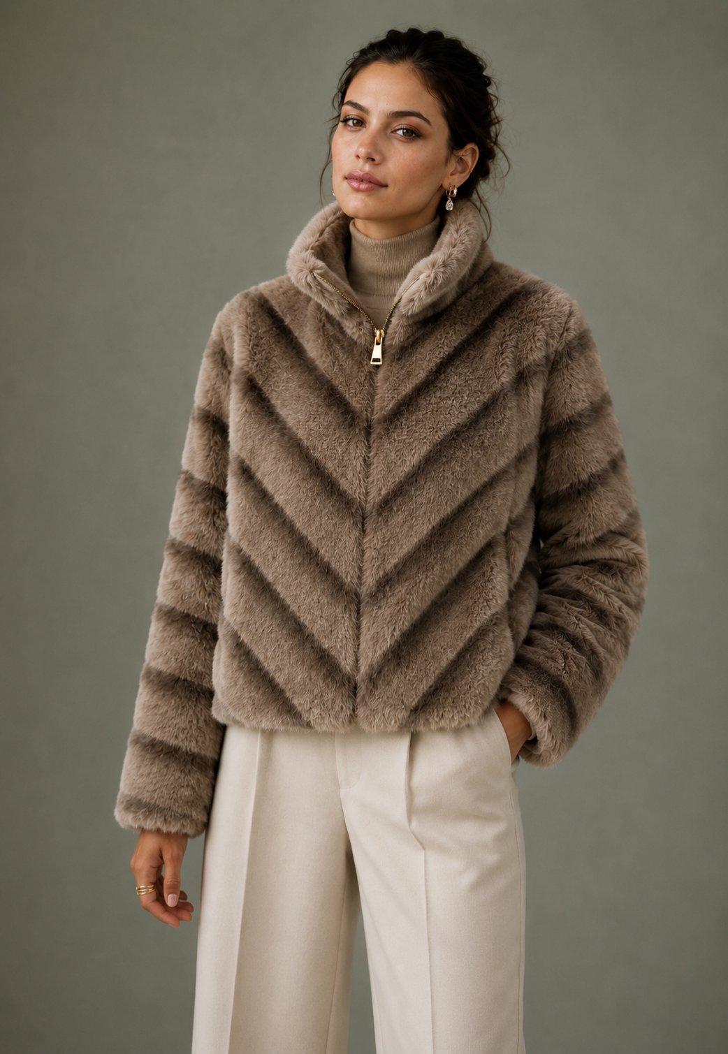 Reversible Fur Jacket