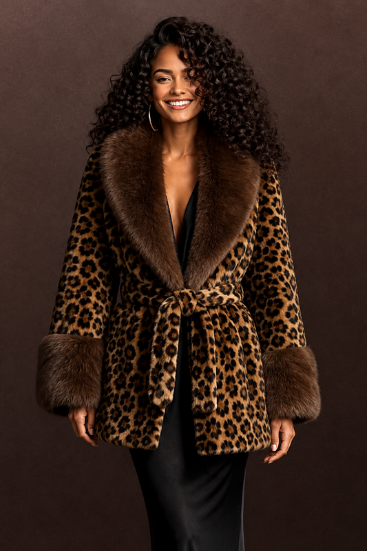 Leopard Fur Coat