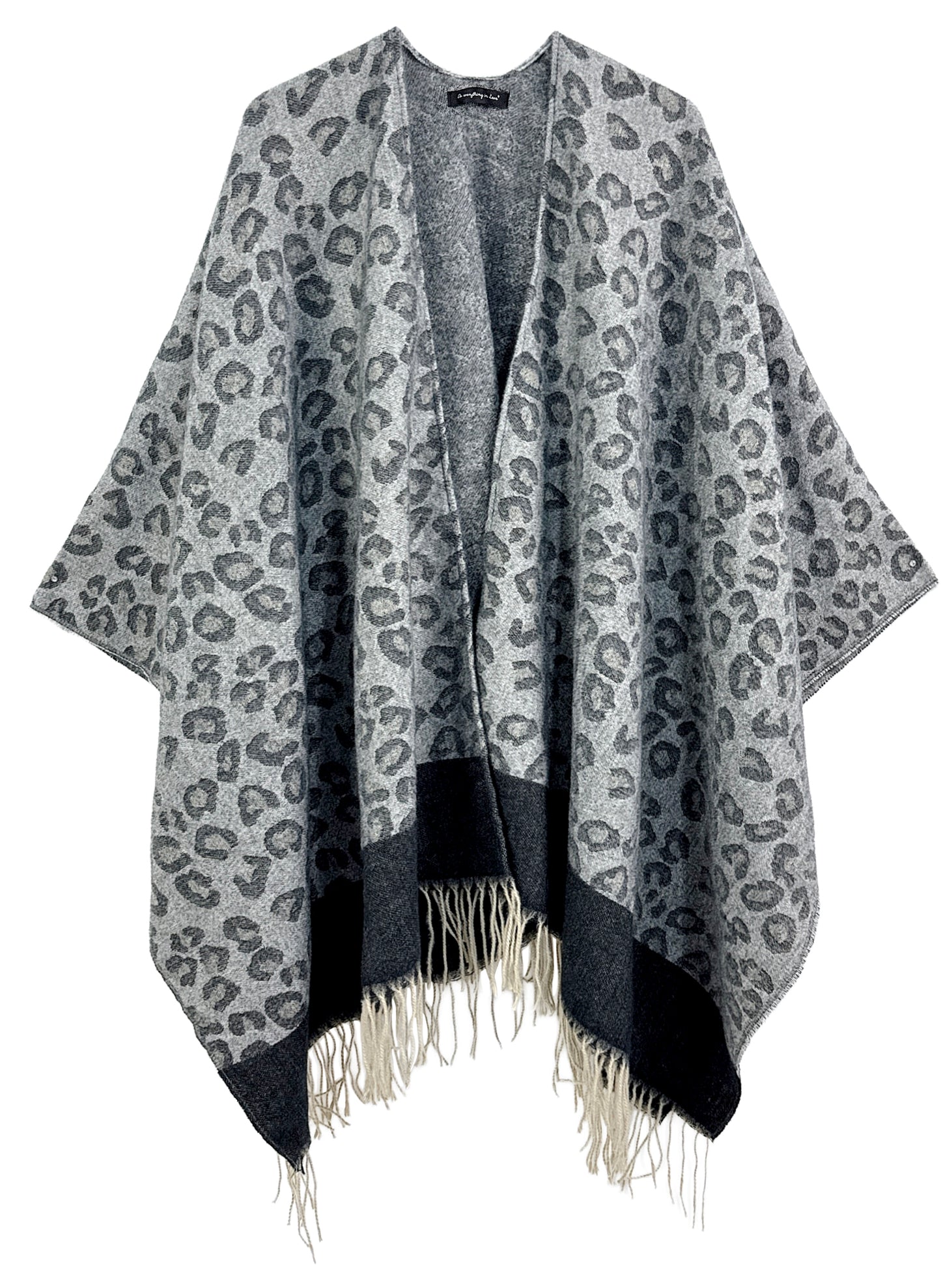 Leopard Print Kimono