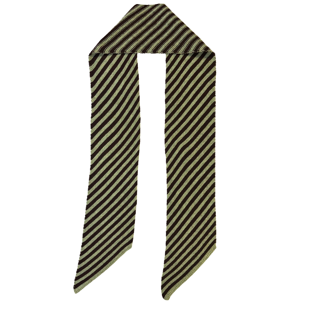 Diagonal Stripe Scarf