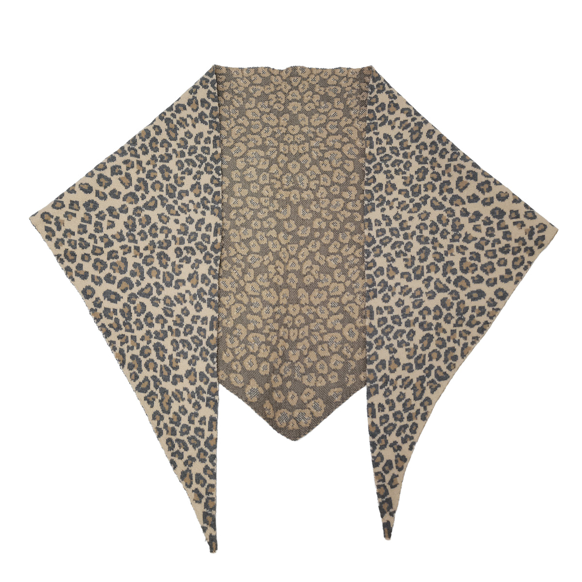 Leopard Triangle Scarf