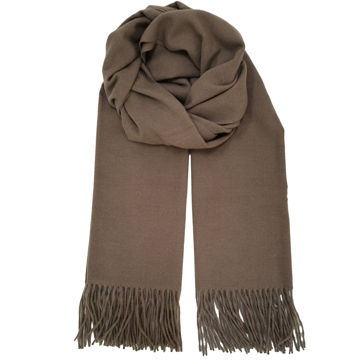 Solid Cashmere Feel Scarf
