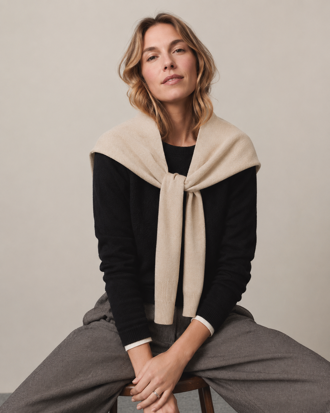 Knitted Shoulder Wrap