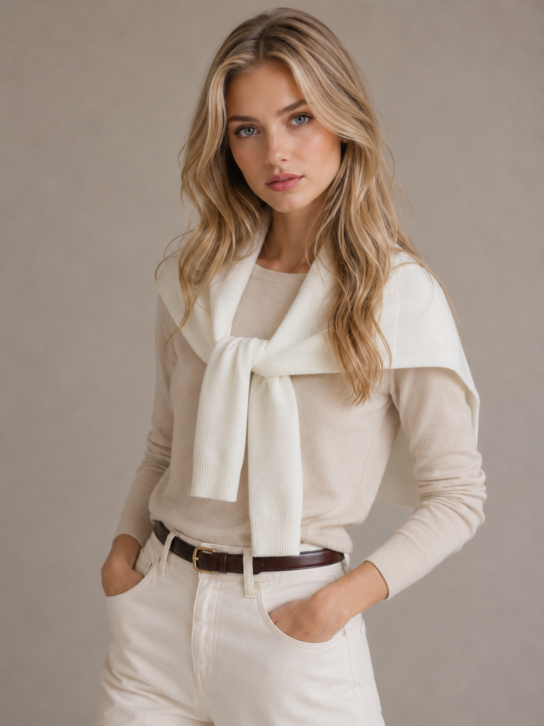 Knitted Shoulder Wrap