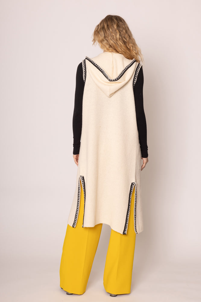 Long Hood Vest