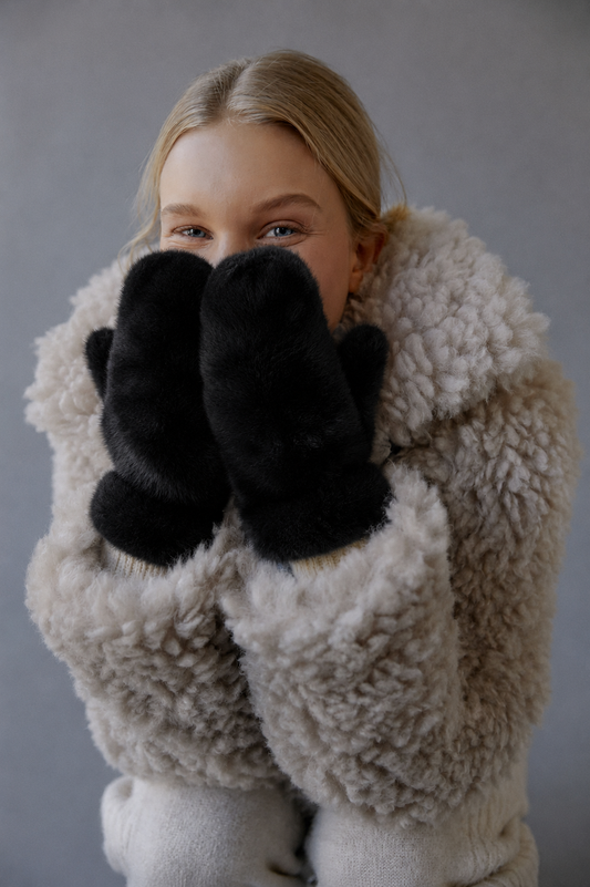 Fur Mittens