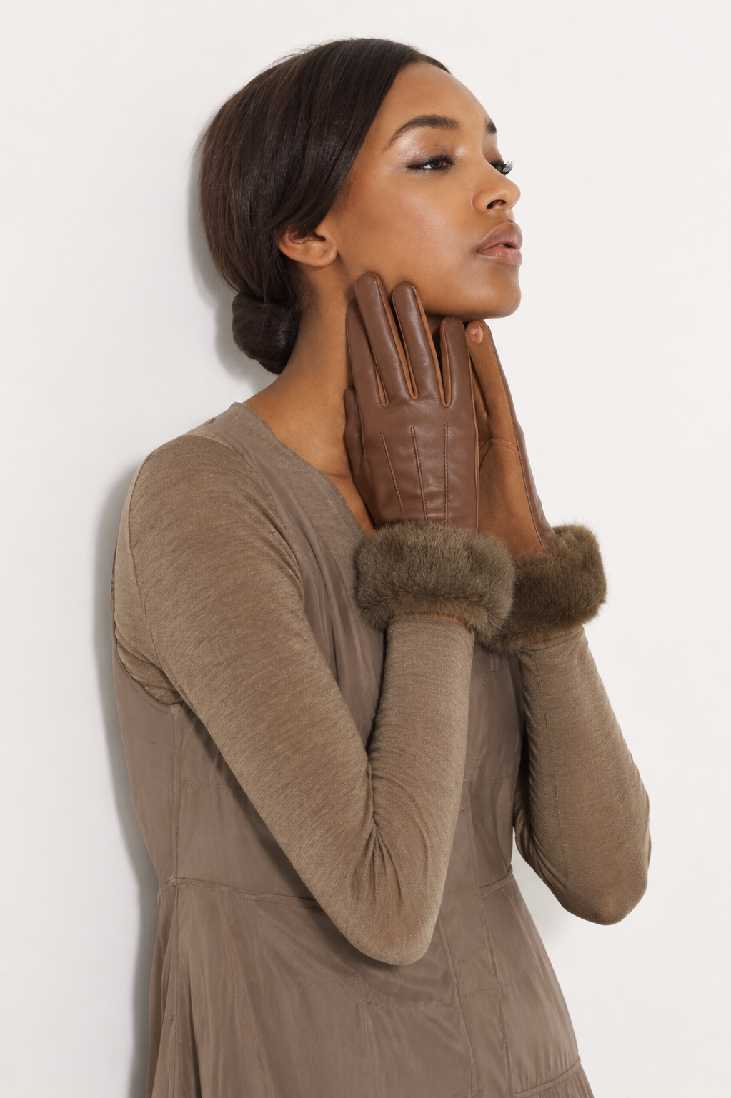 Fur Cuff Gloves
