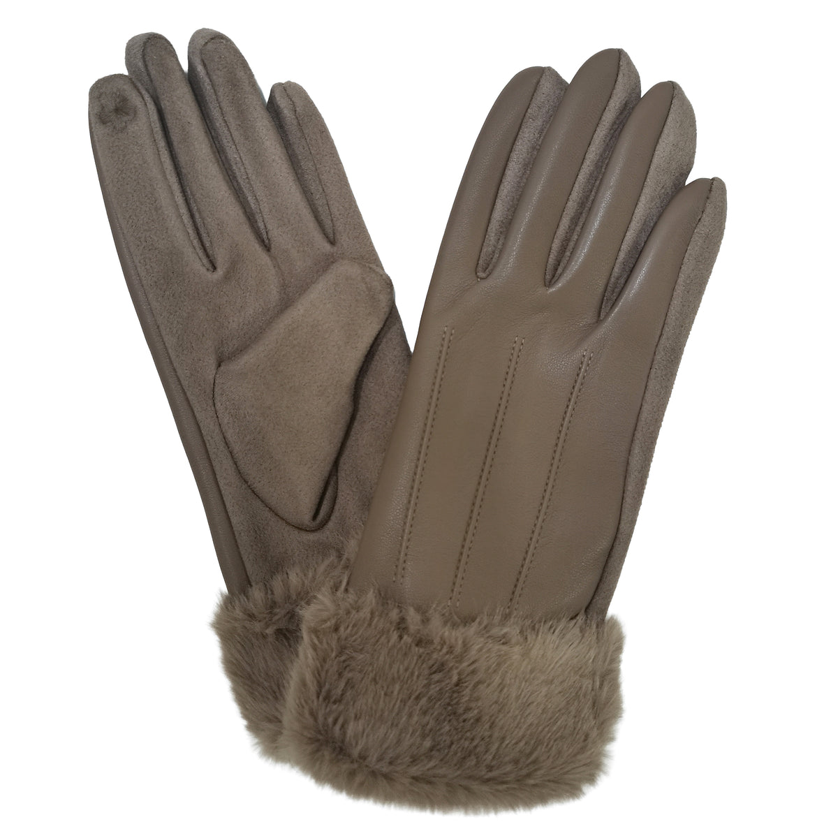 Fur Cuff Gloves