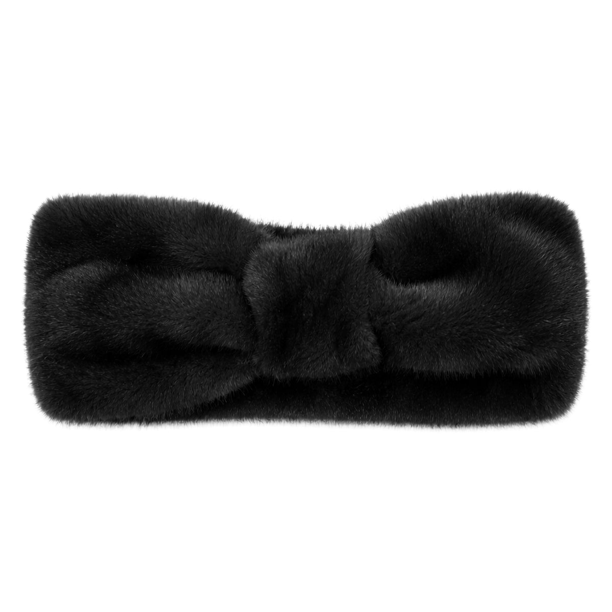 Solid Faux Fur Headwrap