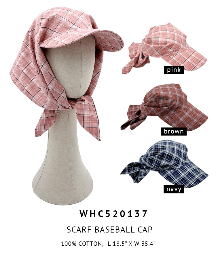 Scarf Baseball Cap