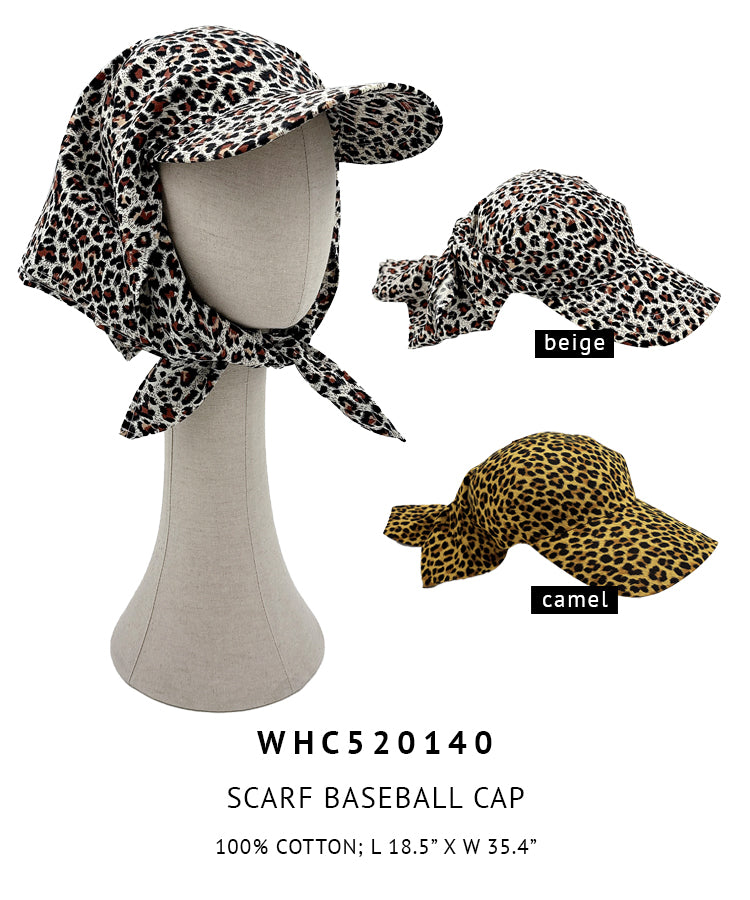 Scarf Baseball Cap