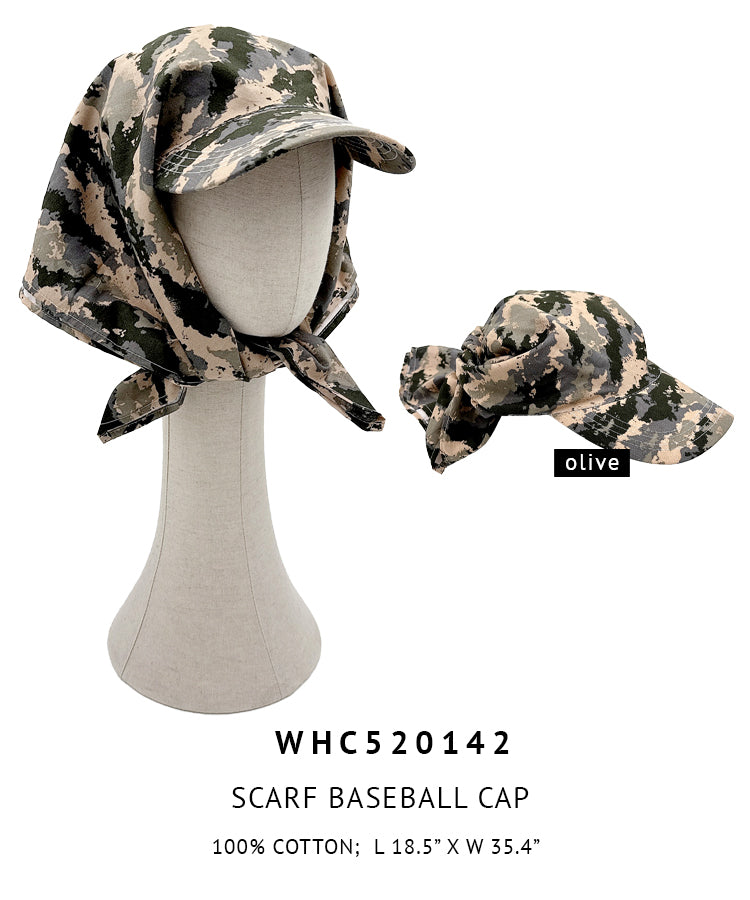 Scarf Baseball Cap