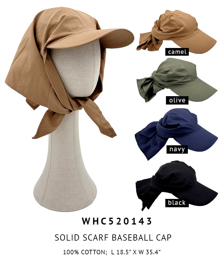 Scarf Baseball Cap