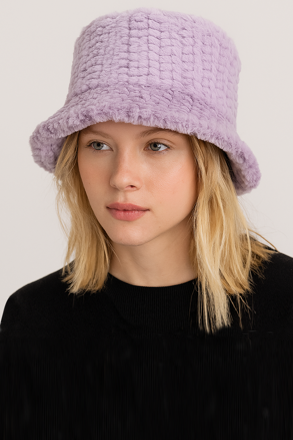 Fuzzy Fur Bucket Hat