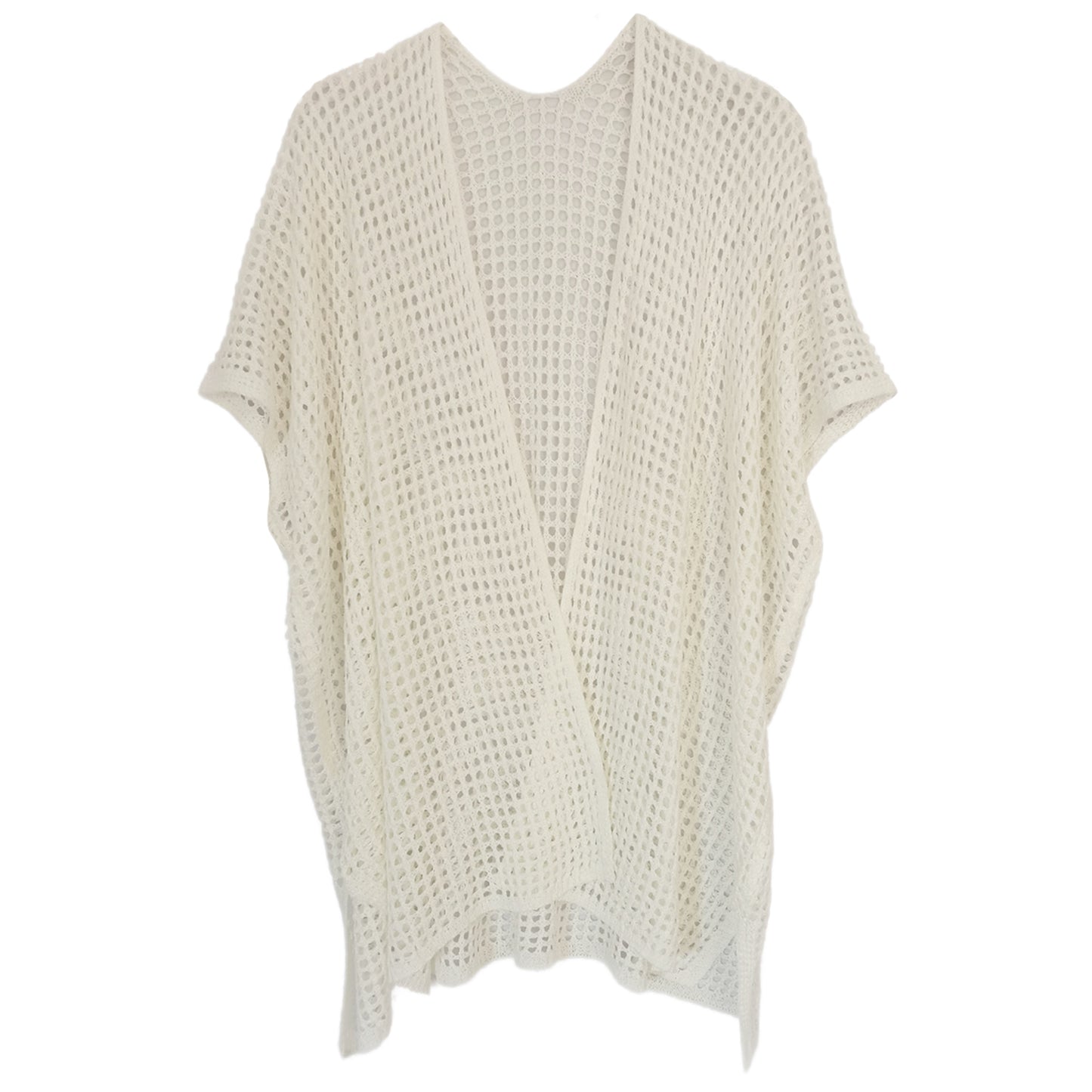Open Knit Kimono
