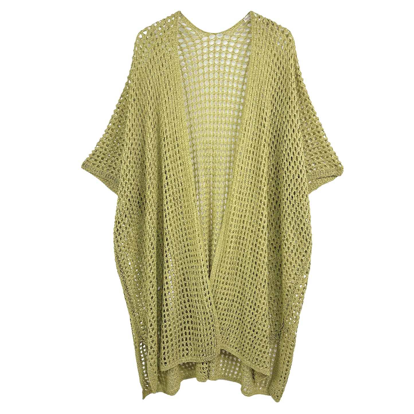 Open Knit Kimono