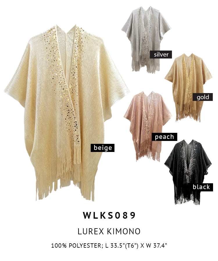Lurex Kimono